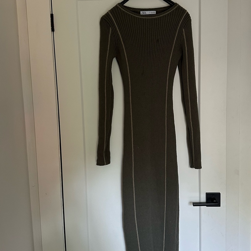 Zara sweater dress